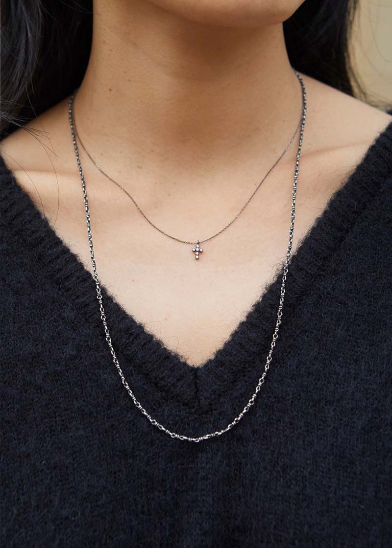 Qoo10] HANNA543 BTS ジミン 着用 ネックレス N38