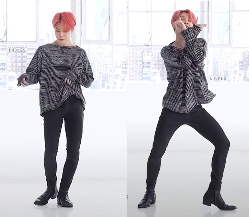 BTS ジミン 着用 ファッション DIFFERENTBUTSAME embroidery ニット