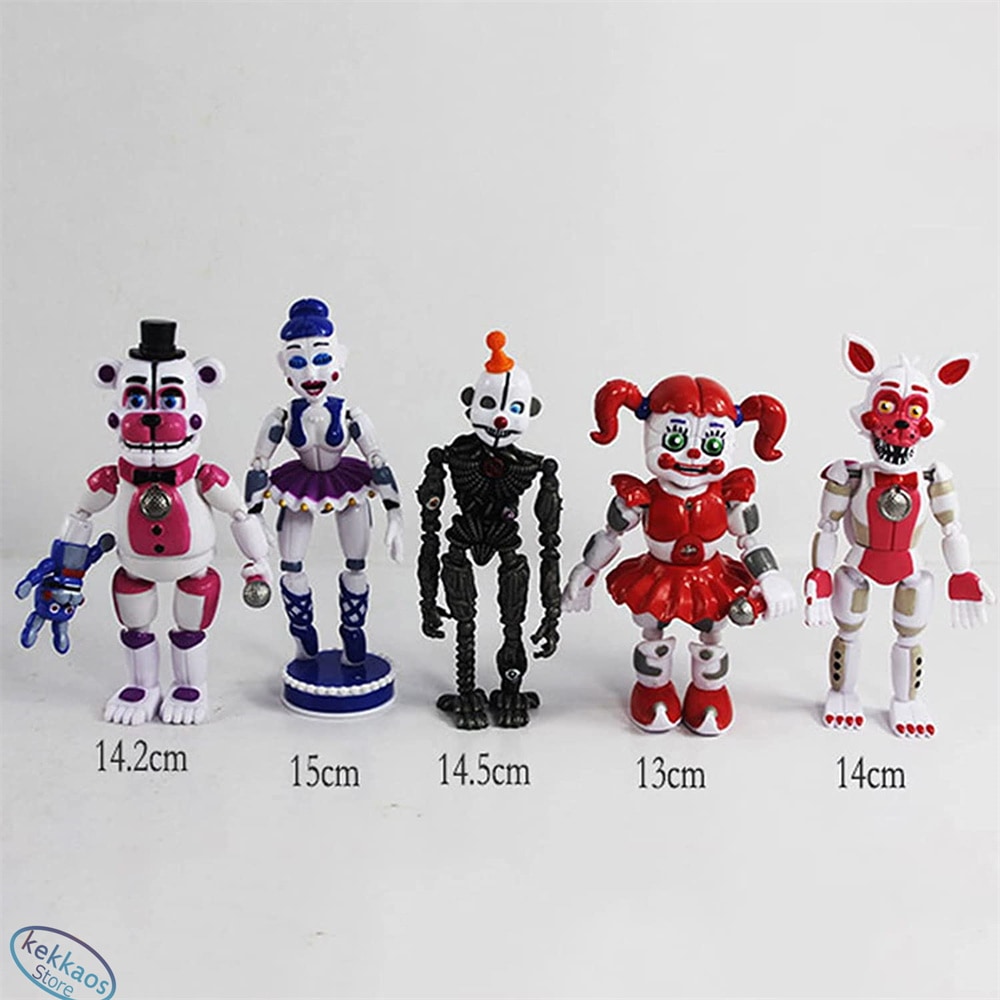 Qoo10] 5ピースFNAFアクションフィギュア F