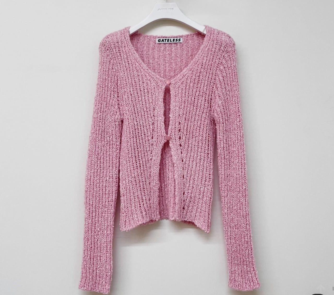 GATELESS/kep1er Yujin wear/PEANUT CARDIGAN