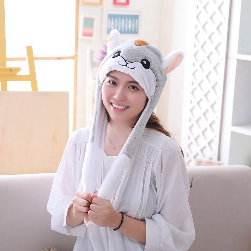 Qoo10] 送料無料新入荷耳がぴょこぴょこ動く帽子！