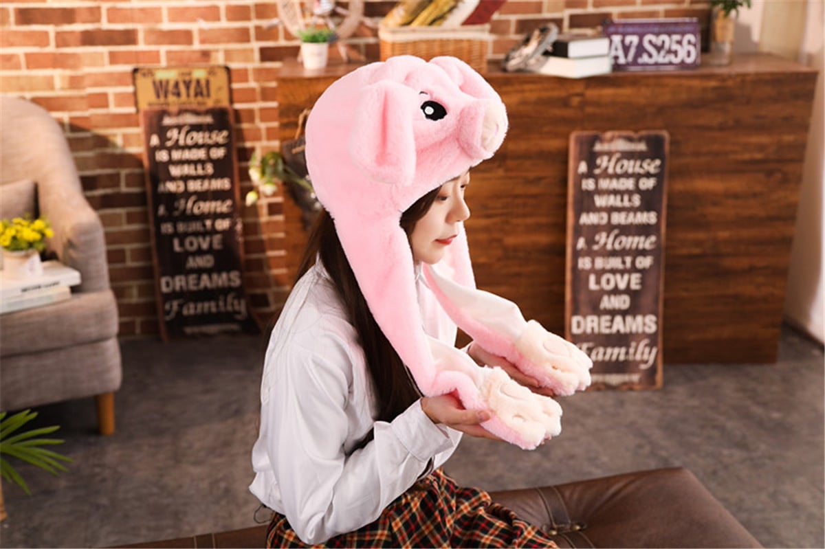 BIGOLIVE ビゴライブ GOちゃん ぴょんぴょん帽子 希少》BIGOLIVE ビゴライブ GOちゃん ぴょんぴょん帽子