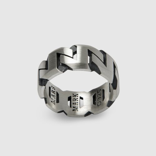 STRAY KIDS MARS MARK　リング Stray Kids着用】MARS MARK Mars Chain Ring No.3 【公式通販】