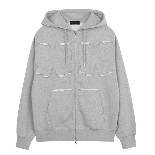 関税・送料込み】YOUHEE RIBBON HOOD ZIP-UP リボン パーカー