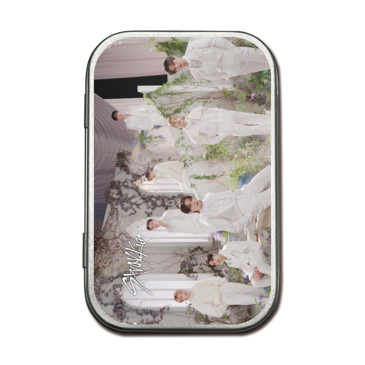 Straykids ポップアップ　ティンケース　TINCASE 　スキズ Qoo10] ティンケース Tin Case Stra