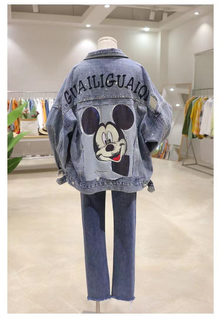 ★☆新品 コーチ　ミッキー デニム ジャケット☆★サイズS be32f214-3e53-489f-9c2e-