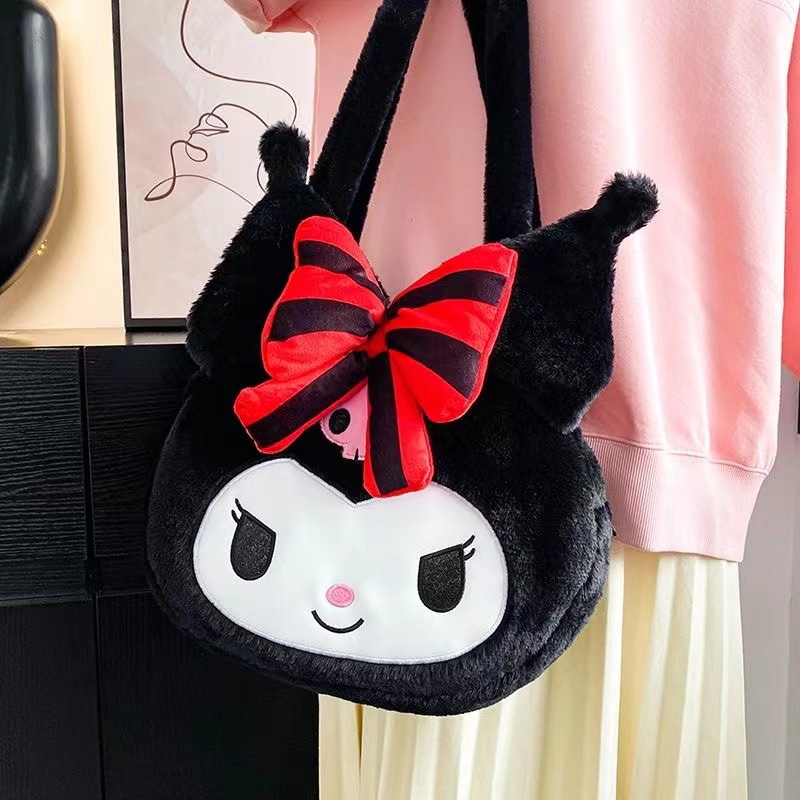 Qoo10] ショルダーバッグ クロミちゃん もこもこ