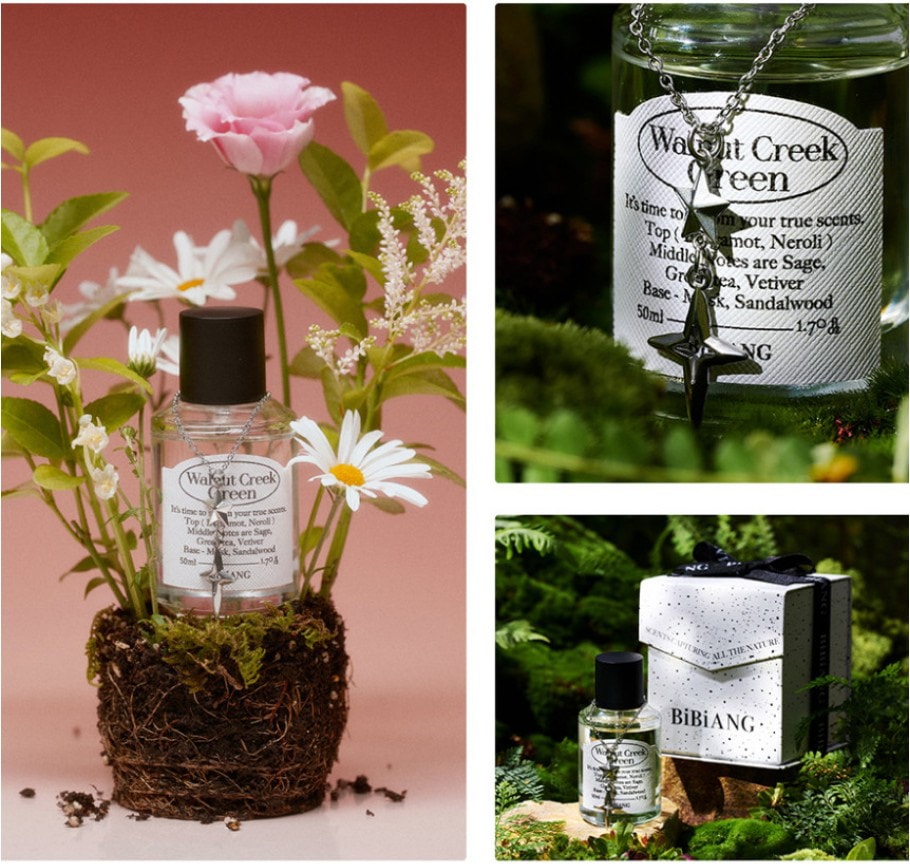 BiBiANG オードパルファムウォールナットクリークグリーンEDP 50ml