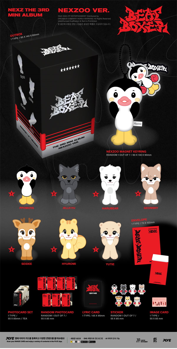 Qoo10] JYP Entertainment 国内発送 NEXZ NEXZOO ver