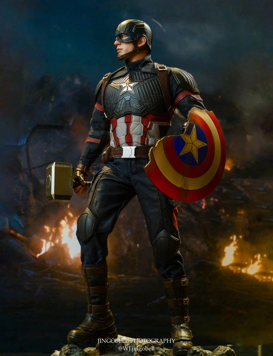 ホットトイズ アベンジャーズ エンドゲーム キャプテン・アメリカ MMS536