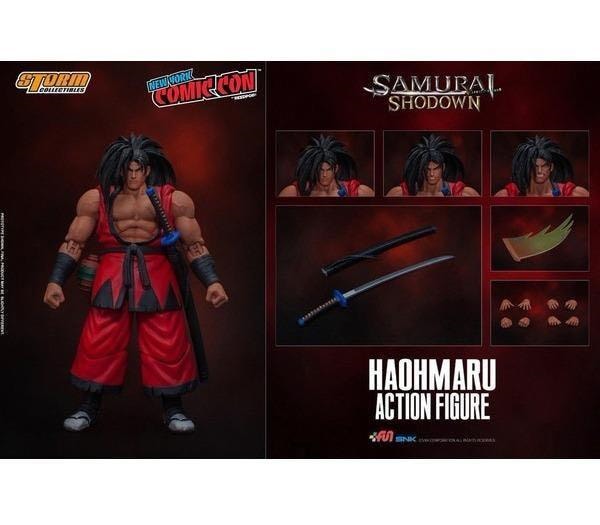 Storm Collectibles サムライスピリッツ 侍魂 覇王丸 SDCC 新品未開封 Storm Collectibles 1/12サムライスピリッツ 侍魂 覇王丸