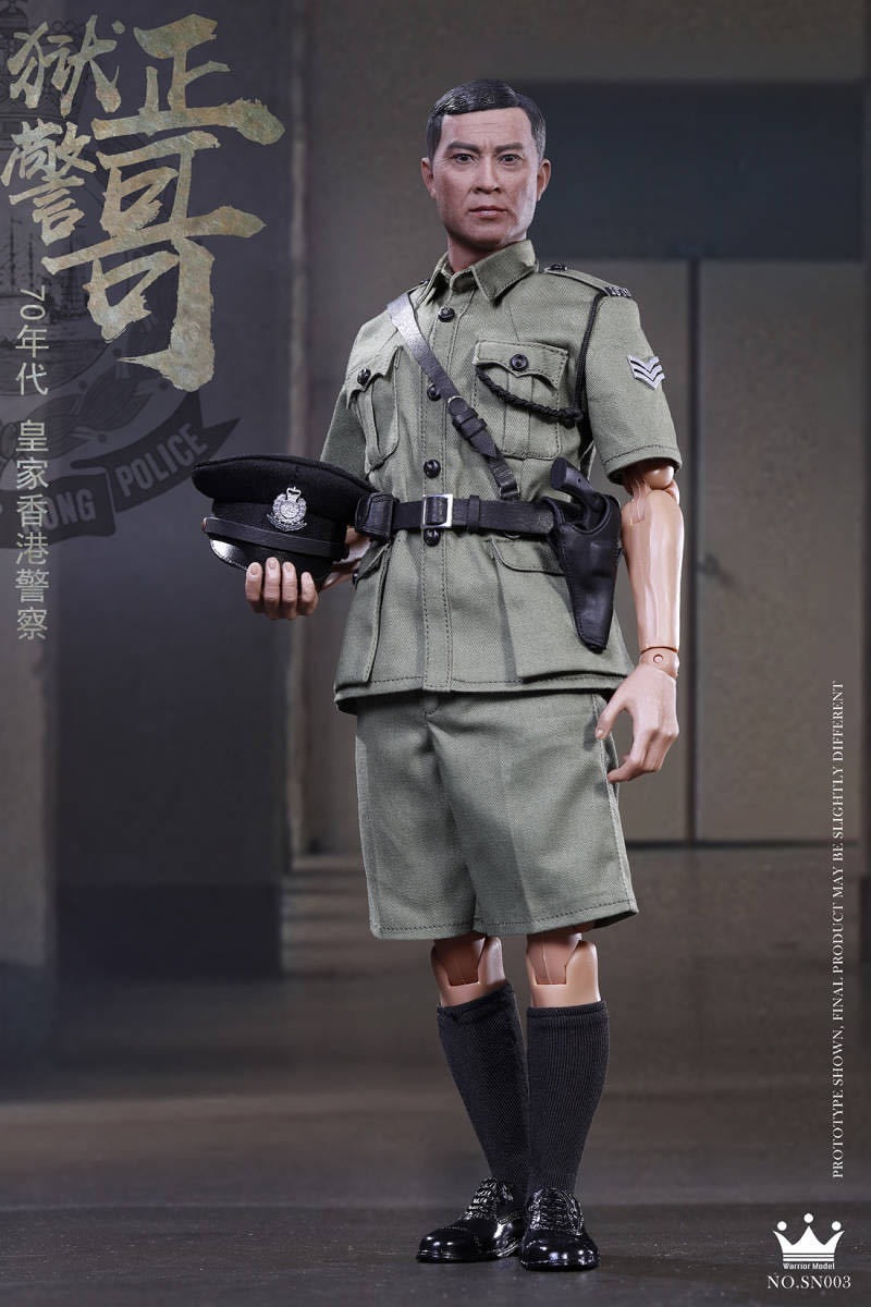 Warrior Model SN009 1/6 1980s 王立香港警察 宋子杰 キット