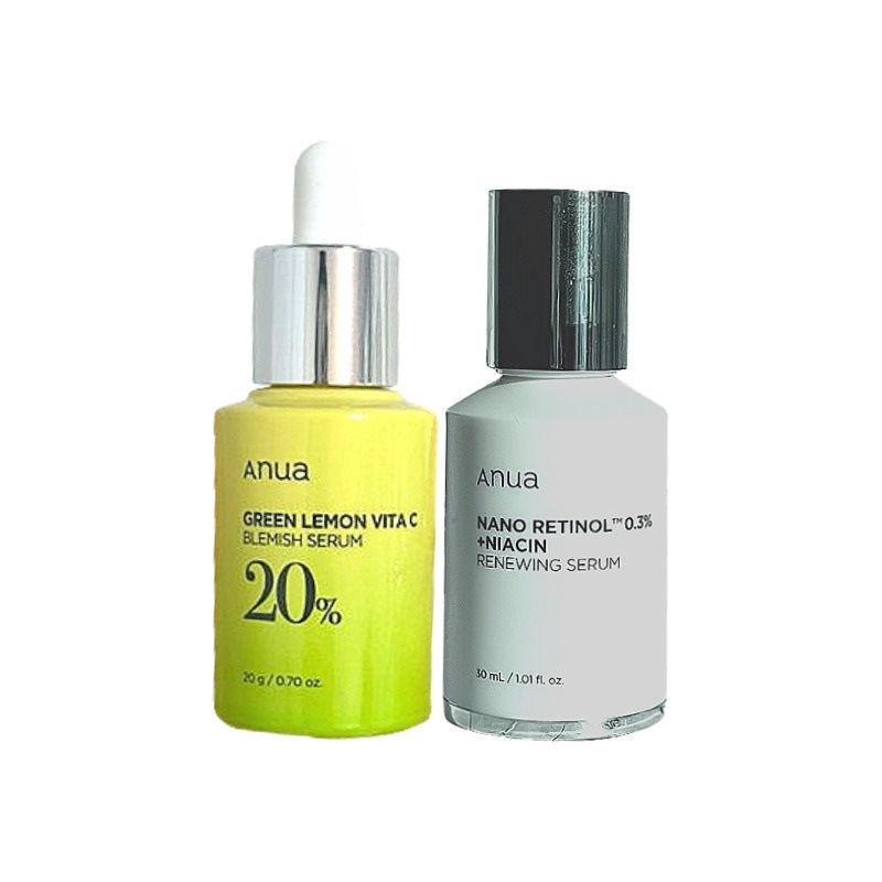 Qoo10] アヌア セット[レチノール セラム30ml+ビタ