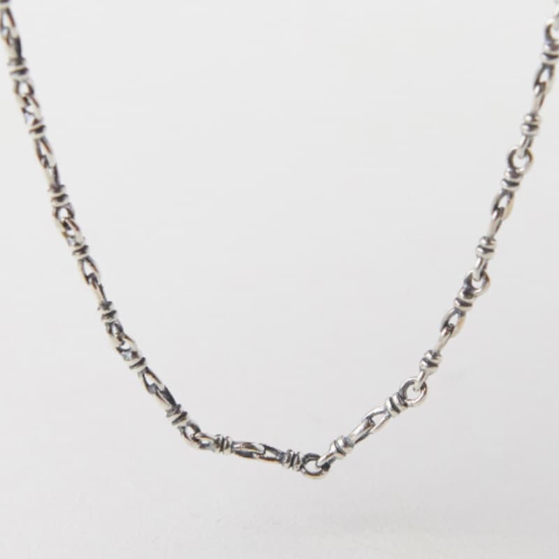 Qoo10] HANNA543 btsジミン着用 N382 シルバーチェ