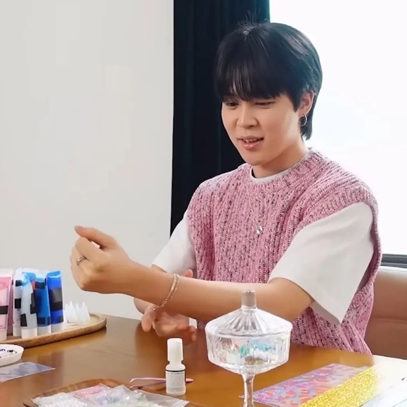 Qoo10] HANNA543 btsジミン着用 B432S シルバーブ