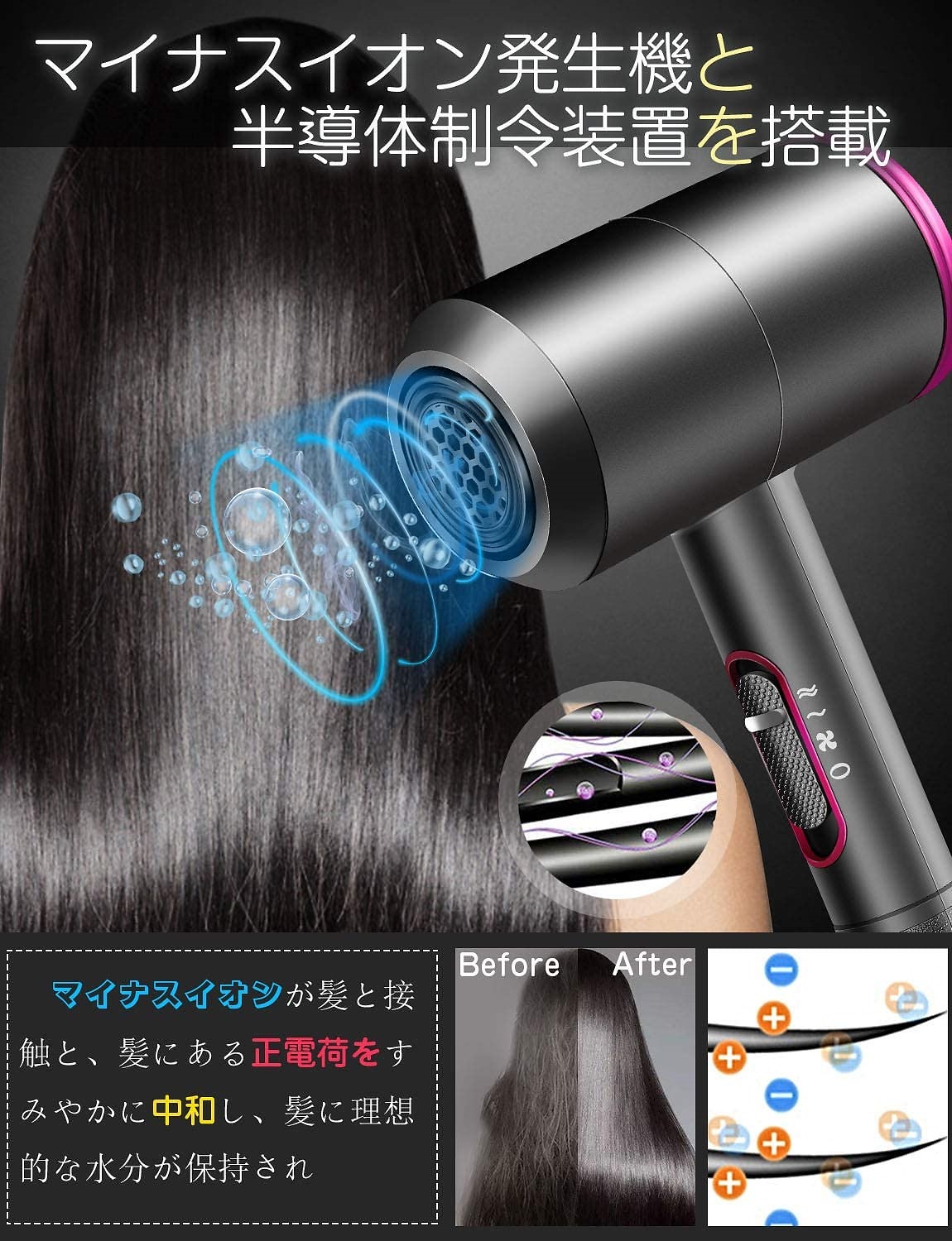 日本初の パナソニック EH-NE4E-P ヘアードライヤー ionity イオニティ 大風量 速乾タイプ ピンク調EHNE4EP  www.tsujide.co.jp