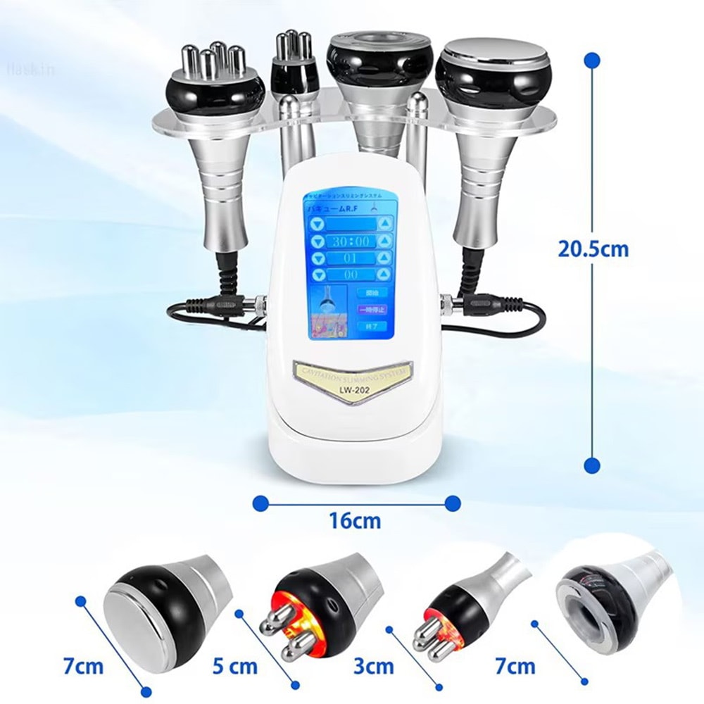 40Khzキャビテーション 光 美顔器 ラジオ波 多極RF 4in1 ボディ