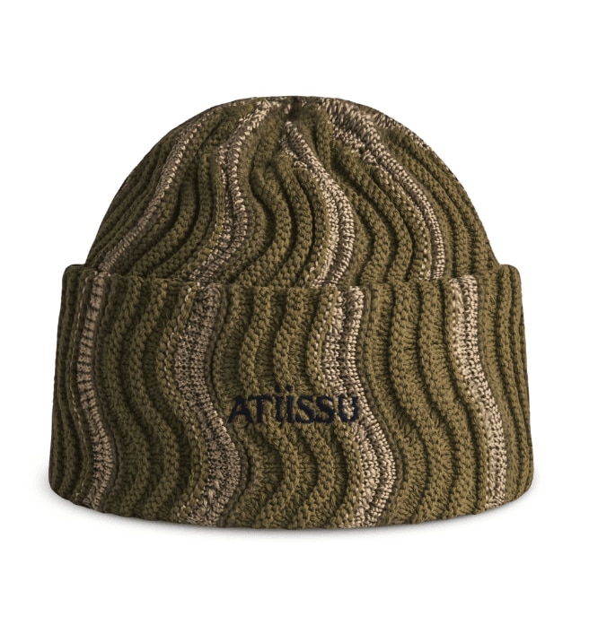Atiissu ハット　バケットハット　ビーニー Qoo10] ATiissu 韓国限定 高級 ウィブ ビーニー バケッ