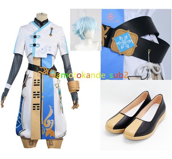 全国通販OK 原神 Genshin 重雲(ちょううん) コスプレ衣装 全セット 靴 ...