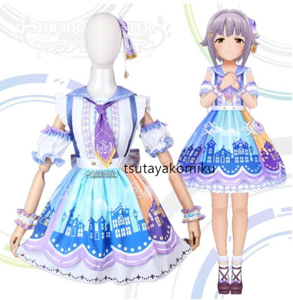 直販純正品 アイドルマスター シンデレラガールズ 輿水幸子可愛ドレス 風 コスチューム コスプレ衣装風 靴とウィッグ 別売り 激安スーパー Ssl Daikyogo Or Jp