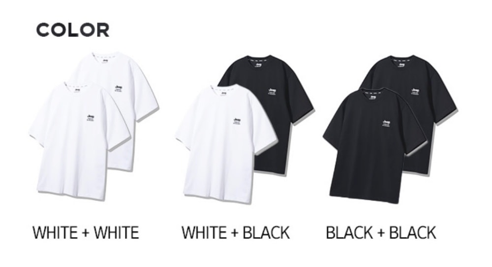 Qoo10 JEEP AIR GRAM 2PACK ロゴ 半袖