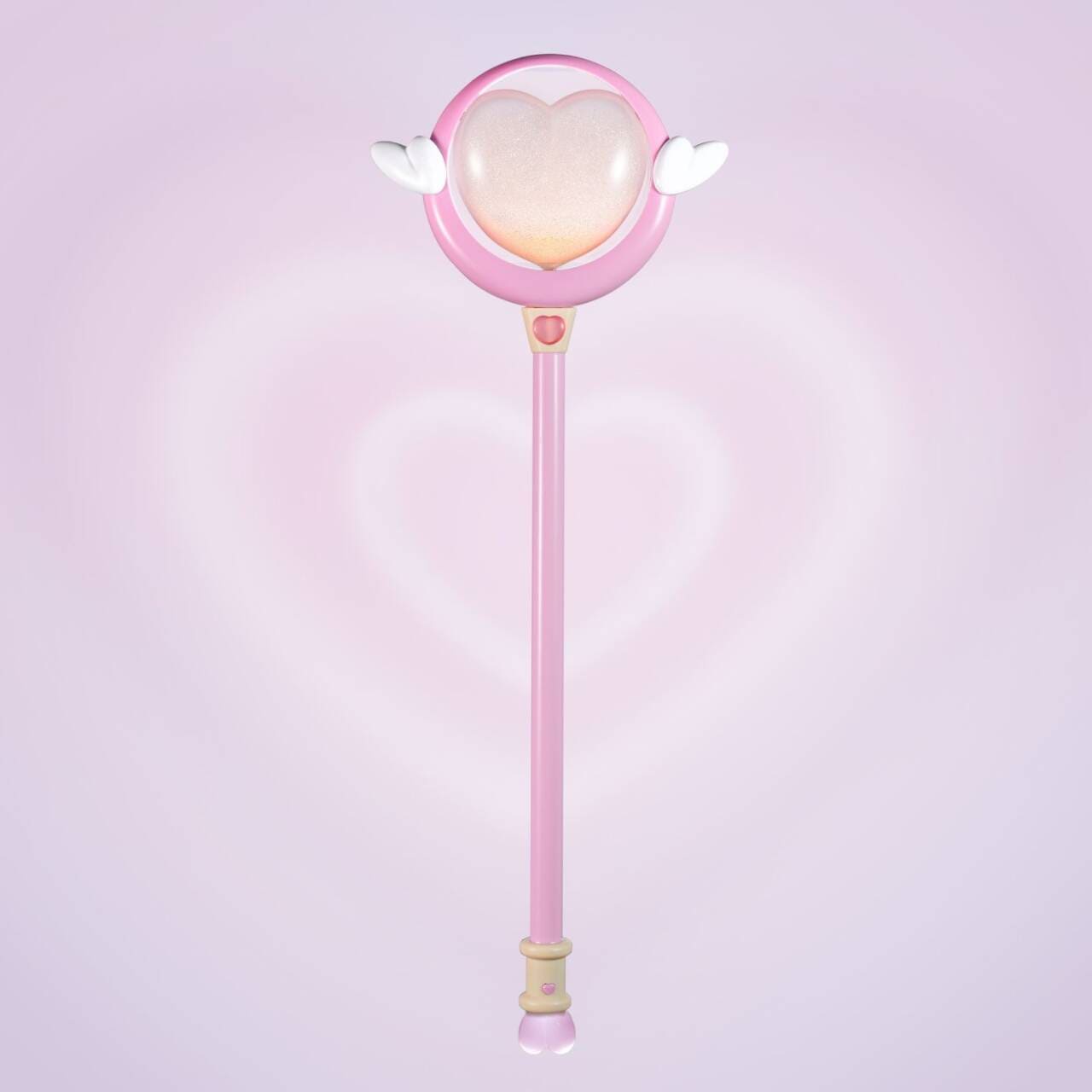 カードキャプターさくら』25周年記念 木之本 桜 星の杖 ピンク色 樹脂