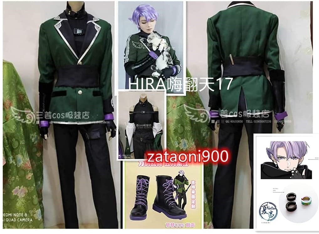 刀剣乱舞 五月雨江コスプレ衣装＆ウィッグ costomo製M-