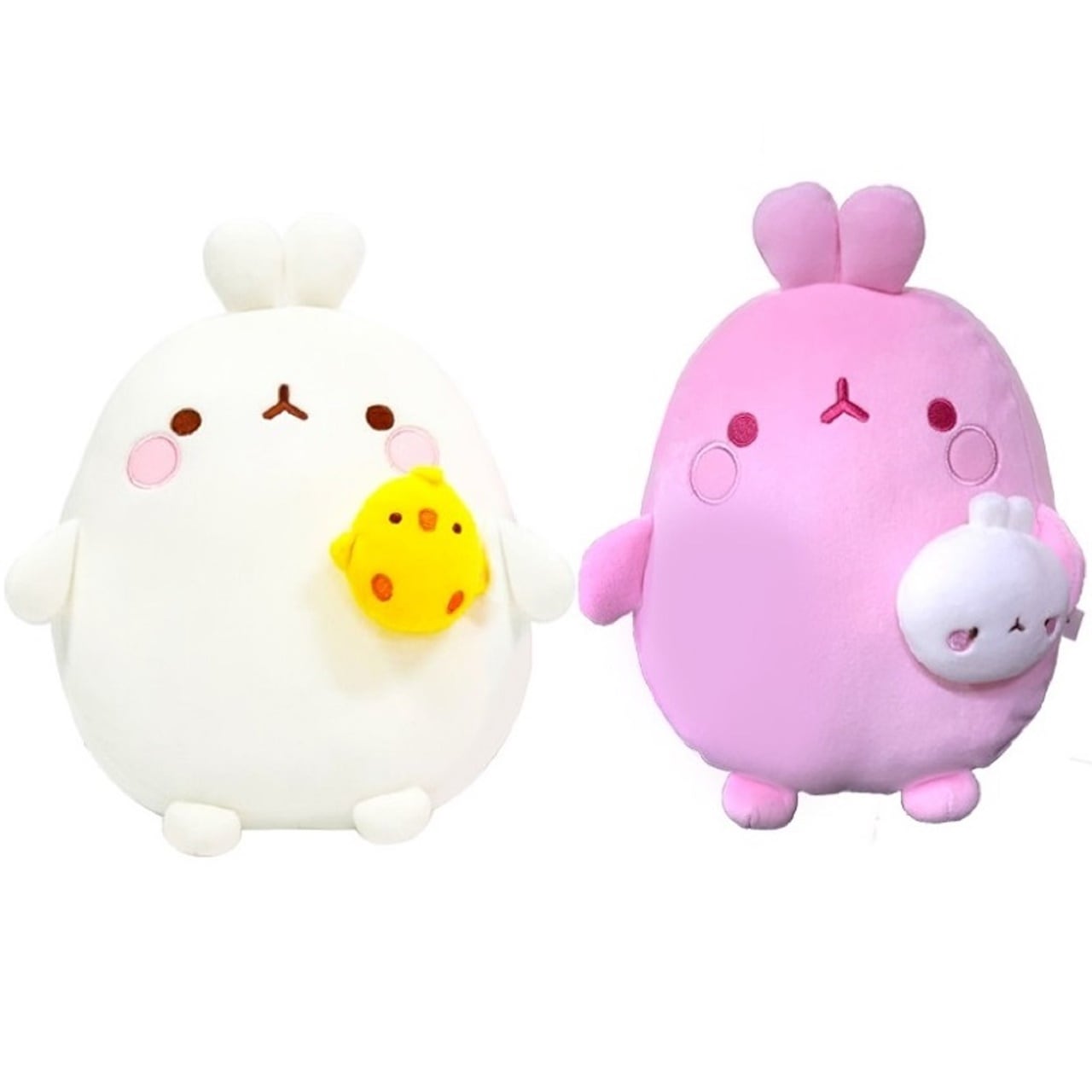 モルランピヨピヨ 韓国 ぬいぐるみ ウサギ ひよこ ぬいぐるみ人形 Molang Piu Piu 25cm