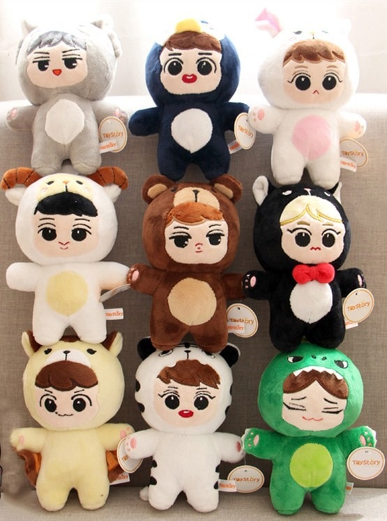 EXO ぬいぐるみ 公式 キャラクター ドール - メルカリ