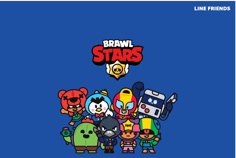 Qoo10] Brawl Stars ブロスタ 公式正