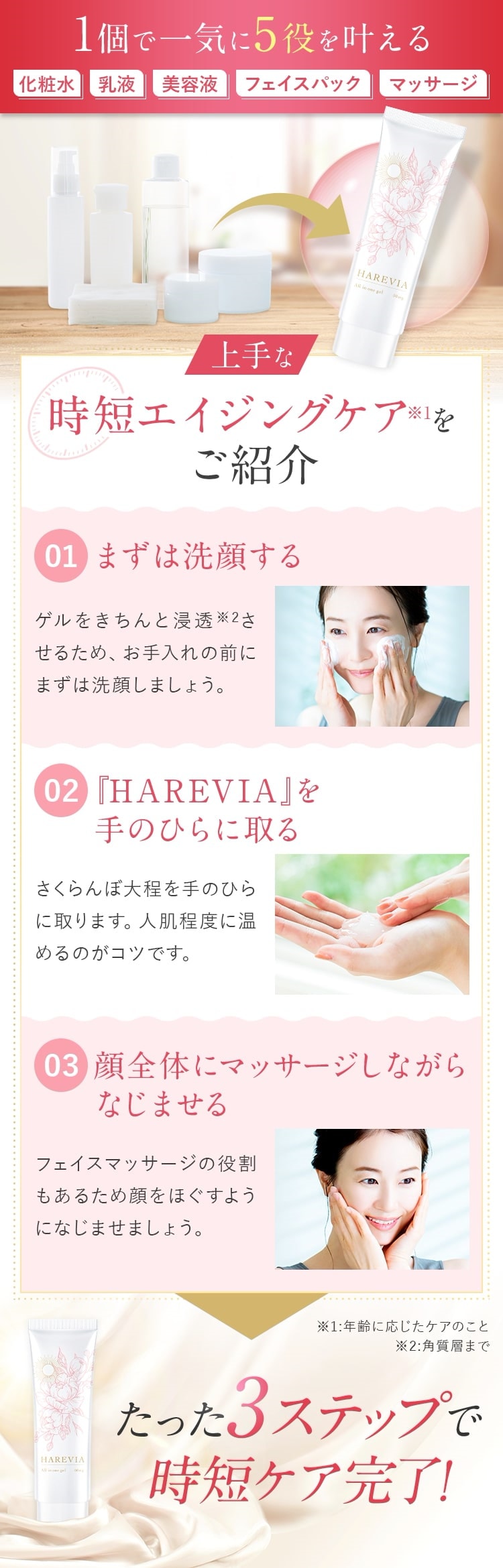 Qoo10] HAREVIA ハレビア オールインワン