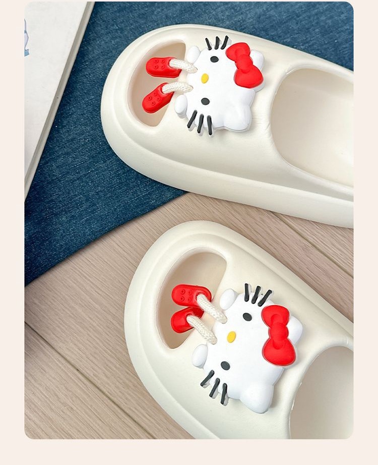 Qoo10] 可愛い スリッパ キティちゃん シューズ