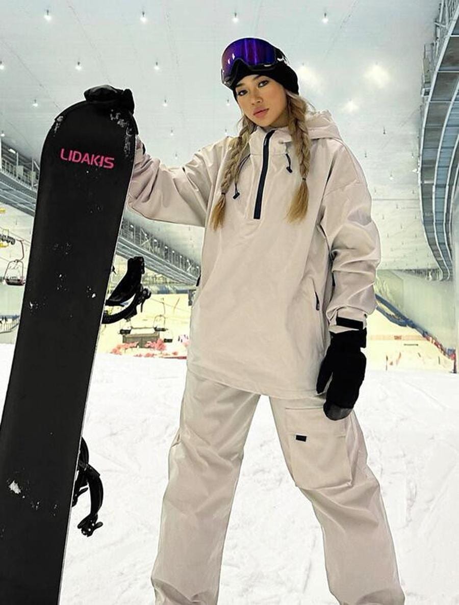 24 スノーボードウェア スノボウェア 上下セット 全色男女兼用 帽子