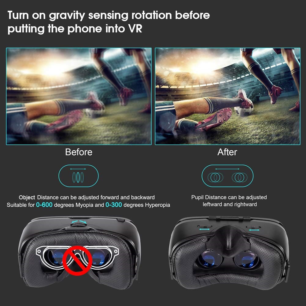 イギリス V4 VR Headset Eye  DESTEK V4 VR Headset  テレビゲーム ㊡フォース