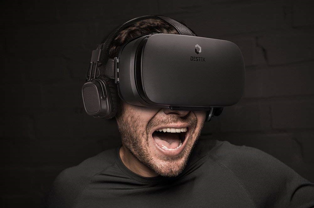 イギリス V4 VR Headset Eye  DESTEK V4 VR Headset  テレビゲーム ㊡フォース
