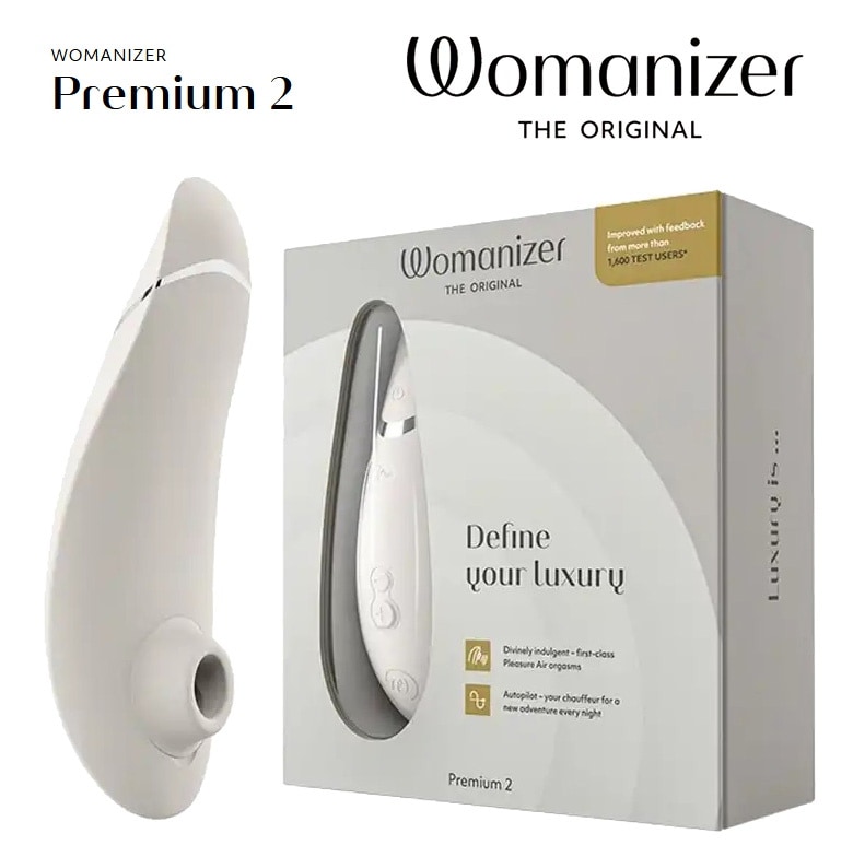 Qoo10] Womanizer ウーマナイザープレミアム2 グレー 熊田