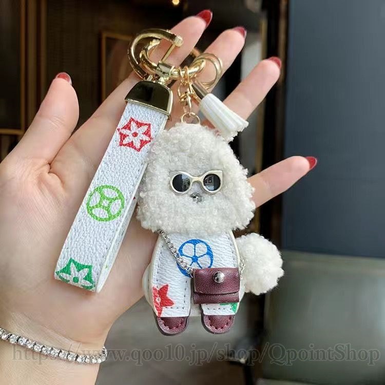 Qoo10] キーホルダー ぬいぐるみ かわいい チャ