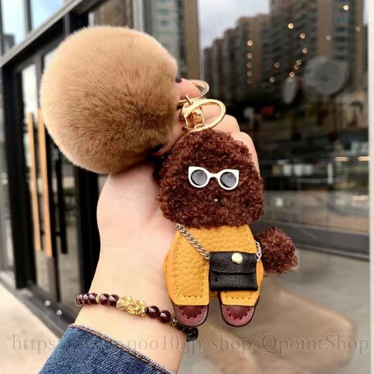Qoo10] キーホルダー ぬいぐるみ かわいい チャ