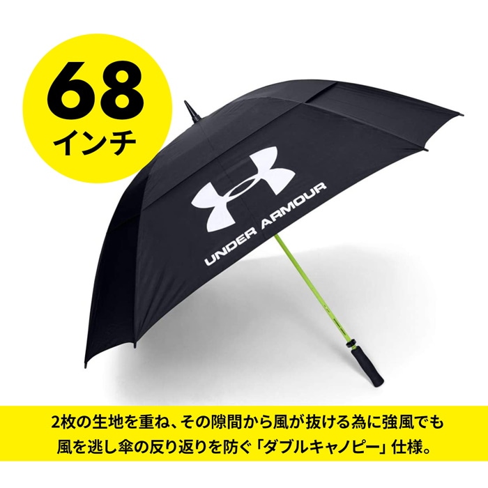 Qoo10] アンダーアーマー ゴルフ傘 アンブレラ 軽量 パラソル 雨