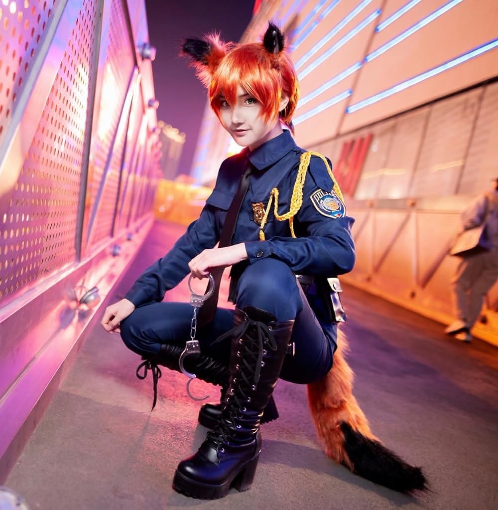 ニックコスプレ衣ニックワイルドコスプレ警察服NickWildeニック