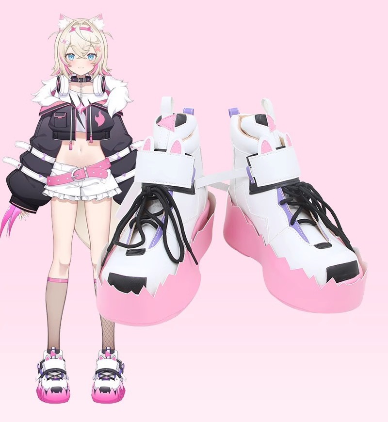 フワワ・アビスガード 正月衣装 コスプレ ホロライブ ウィッグ付き