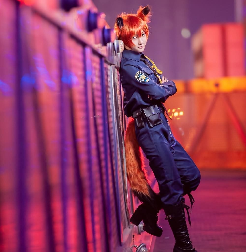 ニックコスプレ衣ニックワイルドコスプレ警察服NickWildeニック