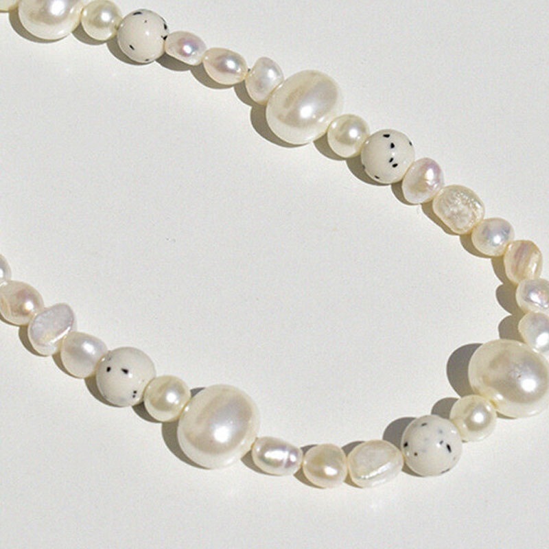 女の子向けプレゼント集結 Mix Pearl White [usite] RM ネックレス 着用 ネックレス *:Necklace