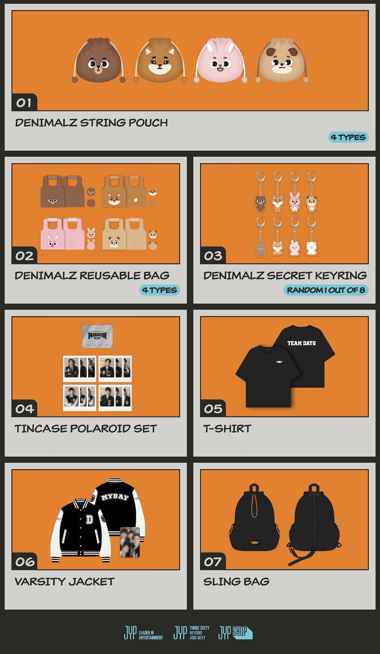 Qoo10] JYP Entertainment DAY6 3RD WORLD TOUR