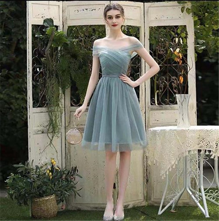 【新品】イブニングドレス 上品映え ワンビース シスターズドレス フェアリーエア約84cmMウエスト