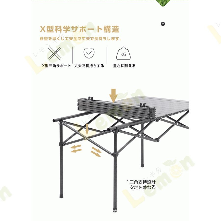 ぶんちょう 折りたたみテーブルと椅子 アウトドア リクライニングチェア BBQ