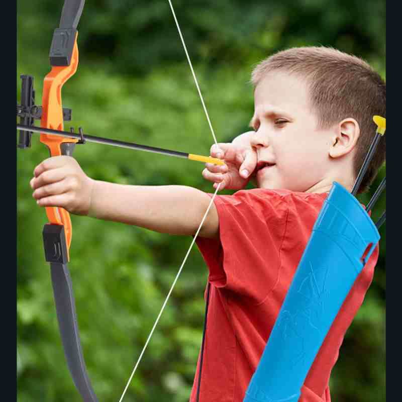 Qoo10] 3色選べる 13点セット弓矢セット エア