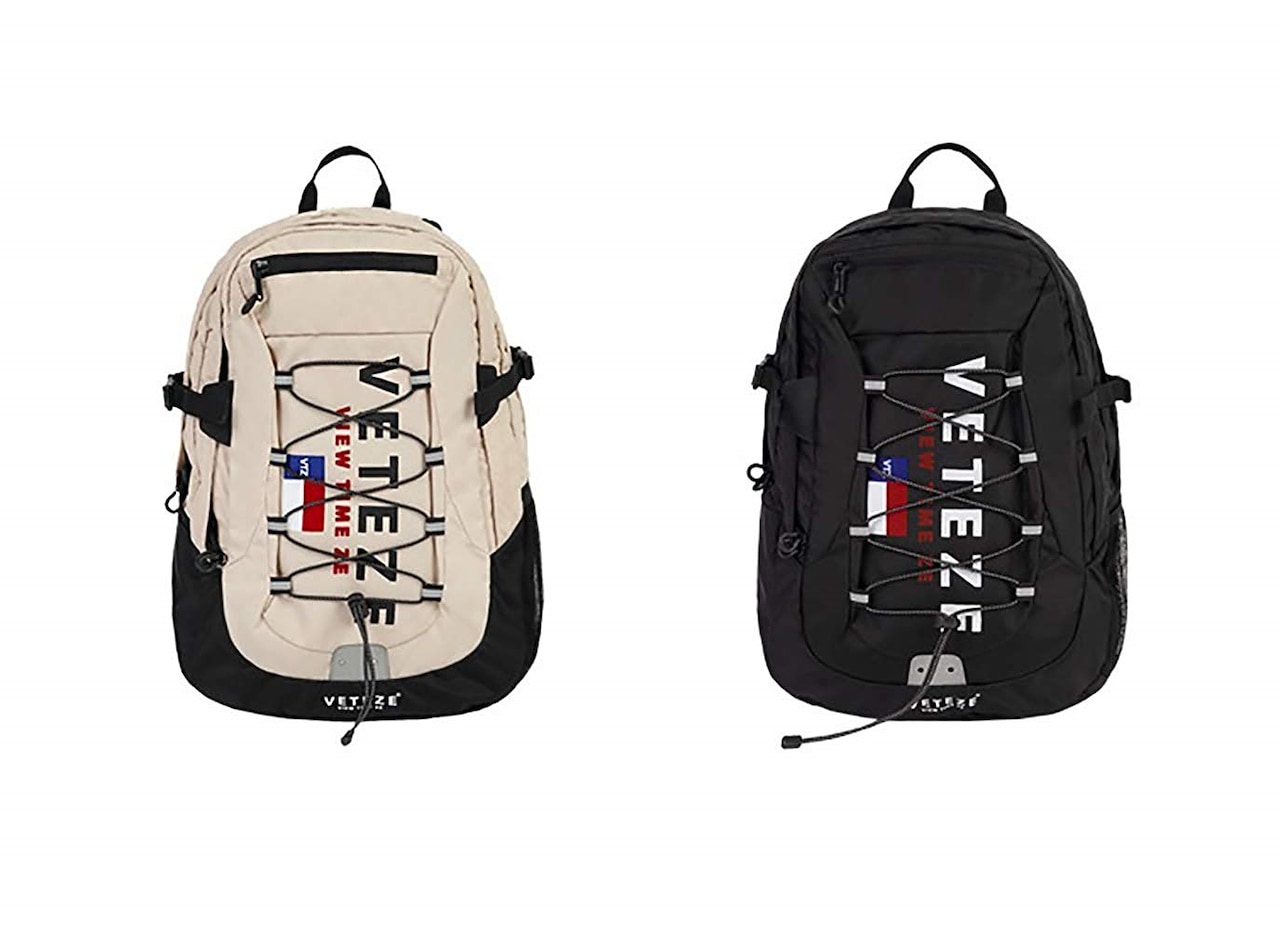 Veteze ベテゼ 正規品 Big Logo Backpack ユニセックス レトロスポーツ リュックベテゼバッグ Veteze ベテゼ 正規品 Big Logo Backpack ユニセックス レトロスポーツ リュックベテゼバッグ