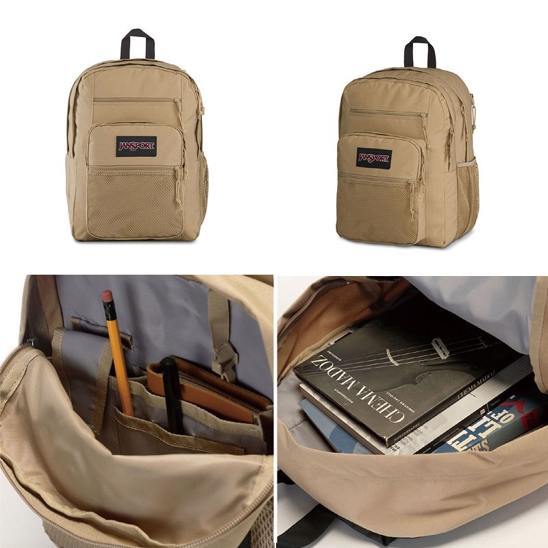 [JanSport] BIG STUDENT MESH POCKET ジャンスポーツ リュック バックパック 大容量 通学 大きいサイズ バッグ A4  レディース メンズ