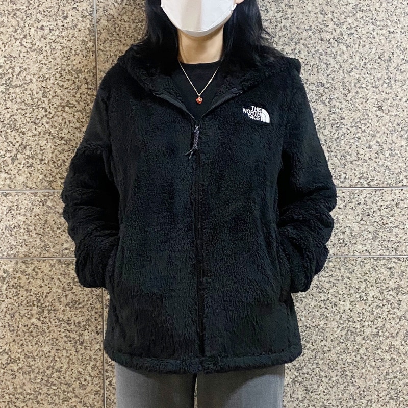 nj4fl61 comfy ex hood fleece zip up